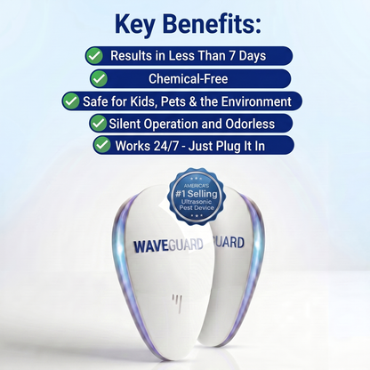 WaveGuard™ 2026 Upgraded Pest Repeller - Banish Bed Bugs For Good