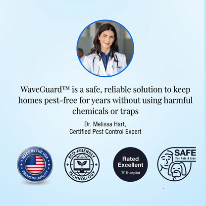 WaveGuard™ 2026 Upgraded Pest Repeller - Banish Bed Bugs For Good